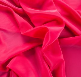 Imitace viskozové látky sytě růžová