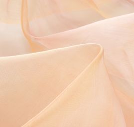 Organza šanžán růžovozlatý