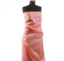 Organza jednobarevná růžová