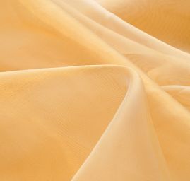 Organza s olůvkem ve  zlaté barvě