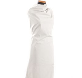 Pružná látka bavlna směs slonová kost