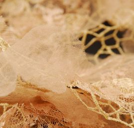 Exkluzivní krajka zlatá