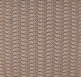 Efektní hrubá krajka motiv květ/ornament broskvová