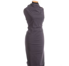 Kostýmová látka viskoza směs tmavě fialová