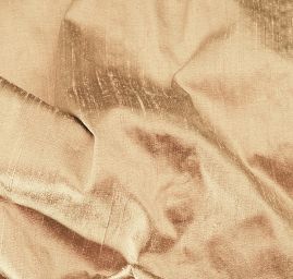 Šantung hedvábí béžovohnědý šanžán