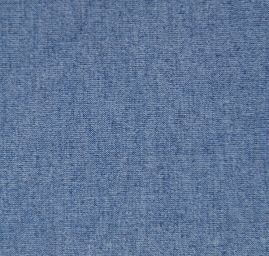 Riflovina košilová pružná střední modrá II.jakost