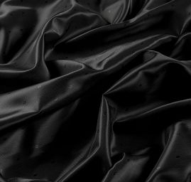 Podšívka vzor rybí kost černá