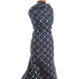 Efektní riflovina obdelníky/kostky