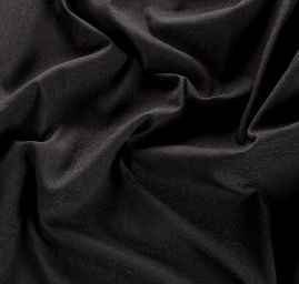 Žakárová látka geometrický vzor černá