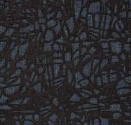 Voál bavlna směs jemný abstraktní motivem