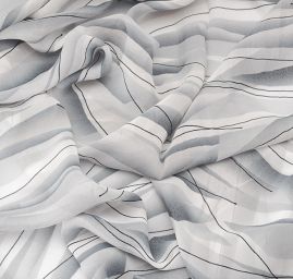 Jemný šifon z kolekce Black and White