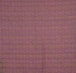 Žakárová oděvní  látka secesní vzor jeřabiny růžová