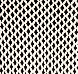 Krajka hrubá geometrický vzor smetanová