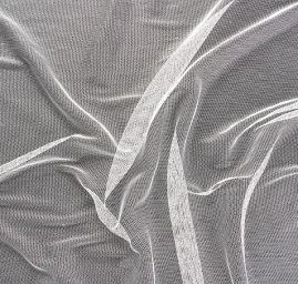 Tyl jemný splývavý pružný slonová kost š. 145cm