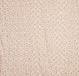 Bavlněná látka květinový paisley vzor červený