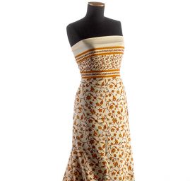 Viskozová látka na šaty drobné květy II.jakost