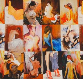 Atlas malba akty rezavohnědá