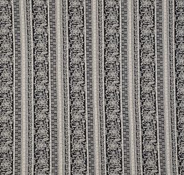 Viskozová šatovka kreš tmavě modrá/slonová kost