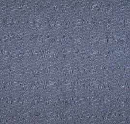 Bavlněná košilová látka drobné kytičky jeans