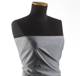 Bavlněná košilová látka modrošedá jeans