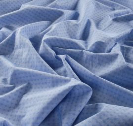 Bavlněná košilová látka drobný vzor