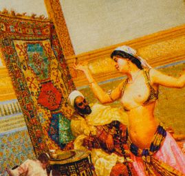 Viskozový úplet obraz digitální tisk