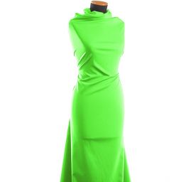 Bavlněná látka pružná jasně sv.zelené barvy