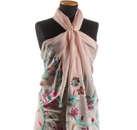 Madeira barevné květy pudrová II.jakost