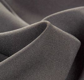 Kostýmová látka šedohnědá