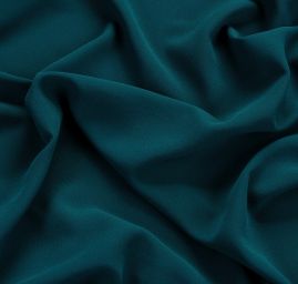 Žoržet pružný jednobarevný lahvově zelený