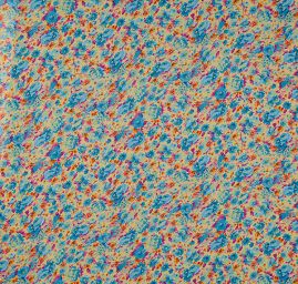 Jemný šifon květinový motiv pastel žlutá