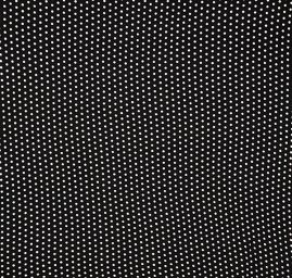 Jemný viskozový úplet puntík bílá/černá 