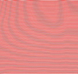 Jemný viskozový úplet proužek červeno/bílý