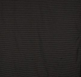 Bavlněná košilová látka žakár proužky černá/šedá