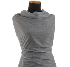 Bavlněný žakár etamín modrý