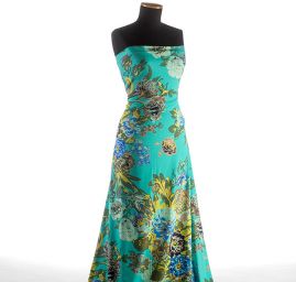 Úplet polyester pastelově zelený