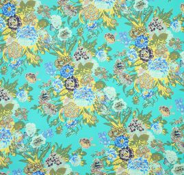 Úplet polyester pastelově zelený