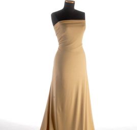 Úplet viskozový matný hnědý