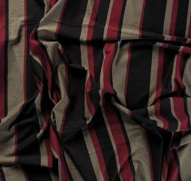 Úplet viskozový červené pruhy