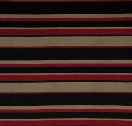 Úplet viskozový červené pruhy