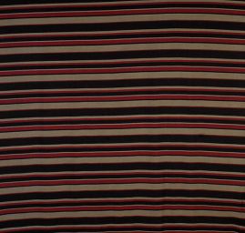 Úplet viskozový červené pruhy