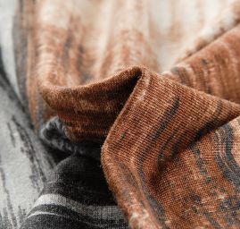 Úplet viskozový abstraktní vzor šedý