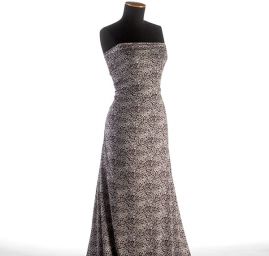 Úplet viskozový matný drobné květy