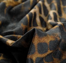 Úplet viskozový matný hadí kůže