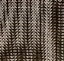 Úplet viskozový čtverečky khaki okrová