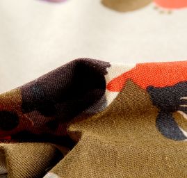 Úplet viskozový matný béžový