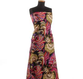 Kostýmová látka piké etno vzory