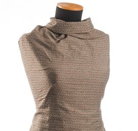 Viskoza žakár proužky/květy