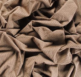 Viskoza žakár proužky/květy