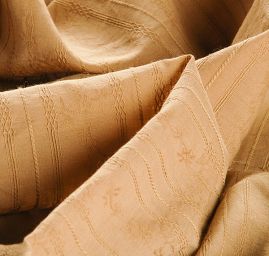 Bavlněný etamín žakár květinový